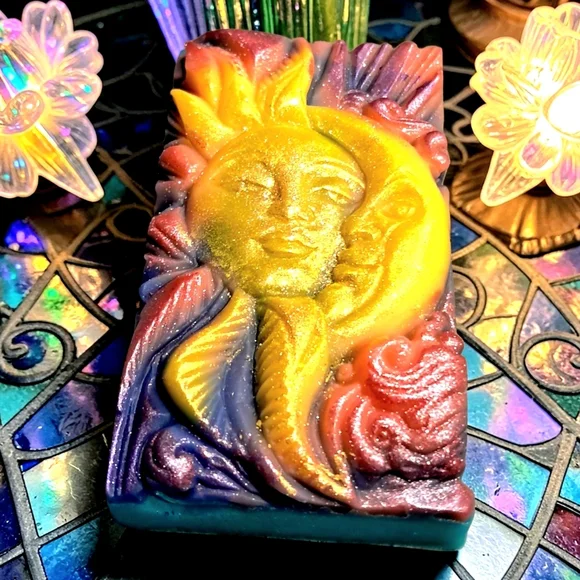 Hand Crafted, Wicked Worthy, Sol and Luna Soap - Picture 2 of 5